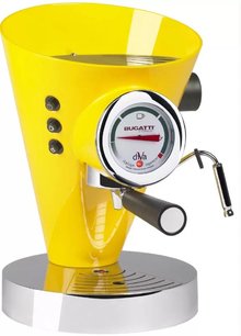 Кофеварка Бугатти Espresso Machine Diva Yellow фото в Челябинске Кофеварка Bugatti Espresso Machine Diva Yellow фото в Челябинске