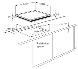 Варочная панель AEG HK634070XB фото 2 в Челябинске