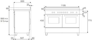 Варочный центр Бертаззони HER125I2EXT фото 3 в Челябинске Варочный центр Bertazzoni HER125I2EXT фото 3 в Челябинске