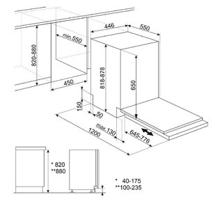 Посудомоечная машина Smeg ST316L фото 3 в Челябинске