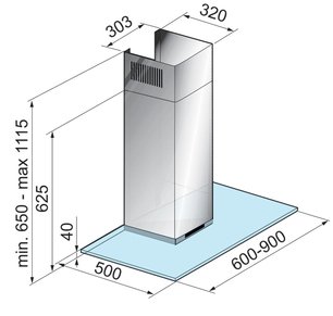 Вытяжка Кертинг KHC 9971 X фото 2 в Челябинске Вытяжка Korting KHC 9971 X фото 2 в Челябинске