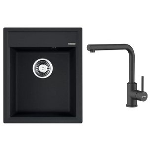 Omoikiri (мойка Daisen 42-BL + смеситель NAKAGAWA BL-P) фото в Челябинске