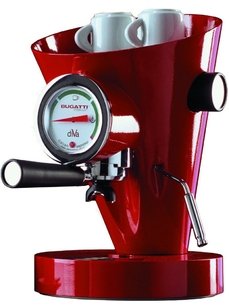 Кофеварка Бугатти Espresso Machine Diva Red фото в Челябинске Кофеварка Bugatti Espresso Machine Diva Red фото в Челябинске