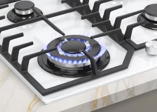 Газовая варочная панель из закаленного стекла Zigmund Shtain M 32.6 W фото 3 в Челябинске