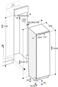 Встраиваемый морозильник Гаггенау RF461304 фото 3 в Челябинске Встраиваемый морозильник Gaggenau RF461304 фото 3 в Челябинске
