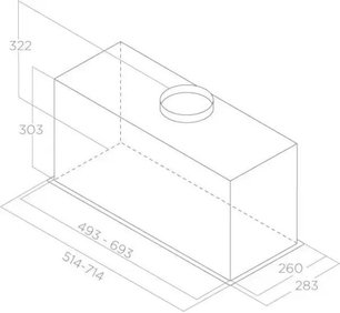 Встраиваемая вытяжка Элика LANE SENSOR IX/A/72 фото 3 в Челябинске Встраиваемая вытяжка Elica LANE SENSOR IX/A/72 фото 3 в Челябинске