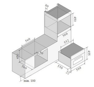 Духовой шкаф Ilve 645SLZT4/SS фото 2 в Челябинске