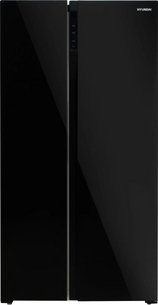 Холодильник Хендай CS5003F черное стекло фото в Челябинске Холодильник Hyundai CS5003F черное стекло фото в Челябинске