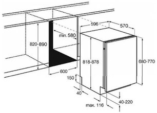 Посудомоечная машина АЕГ F88030VIP фото 2 в Челябинске Посудомоечная машина AEG F88030VIP фото 2 в Челябинске