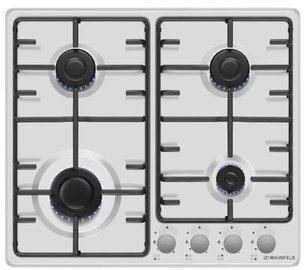 Газовая варочная панель MAUNFELD EGHE.64.3STS-EW фото в Челябинске