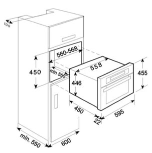 Встраиваемая микроволновая печь Kuppersberg RMW 969 BOR фото 2 в Челябинске