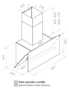 Вытяжка Пандо P-730/90 CR NE+BL V. 1050 SEC PLUS фото 3 в Челябинске Вытяжка Pando P-730/90 CR NE+BL V. 1050 SEC PLUS фото 3 в Челябинске