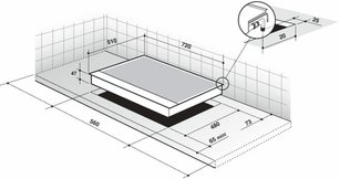 Независимая варочная панель De Dietrich DTE1172X фото 2 в Челябинске