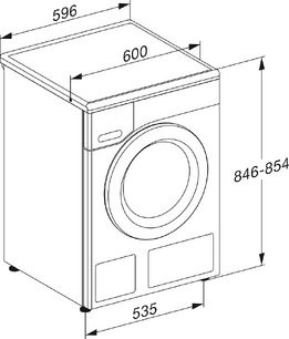 Стирально-сушильная машина Miele WTD160WCS на иностранном языке фото 4 в Челябинске