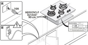 Газовая варочная панель Barazza 1PMD70 фото 2 в Челябинске