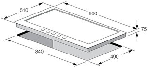 Газовая варочная панель Fulgor Milano CPH 905 GWK X фото 4 в Челябинске