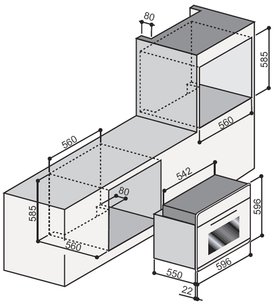 Духовой шкаф Илве 600-CMP Burgundy фото 3 в Челябинске Духовой шкаф Ilve 600-CMP Burgundy фото 3 в Челябинске