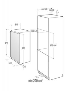 Однокамерный холодильник Горение Плюс GDR 67088 B фото 3 в Челябинске Однокамерный холодильник Gorenje Plus GDR 67088 B фото 3 в Челябинске