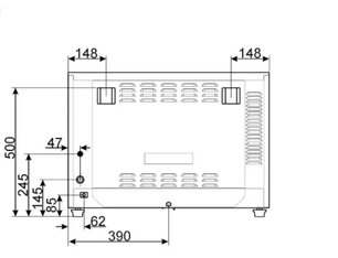 Конвекционная печь Смег ALFA144GH1 фото 3 в Челябинске Конвекционная печь Smeg ALFA144GH1 фото 3 в Челябинске