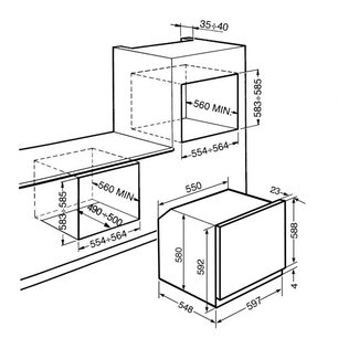 Духовой шкаф Смег SFP120B фото 3 в Челябинске Духовой шкаф Smeg SFP120B фото 3 в Челябинске