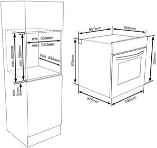 Духовой шкаф Zigmund Shtain EN 106.511 B фото 2 в Челябинске