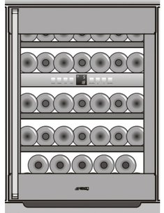 Винный шкаф Смег SCV36X1 фото 2 в Челябинске Винный шкаф Smeg SCV36X1 фото 2 в Челябинске