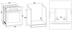 Духовой шкаф Schaub Lorenz SLB EY4730 фото 2 в Челябинске