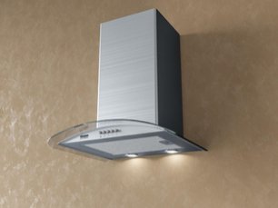 Вытяжка KRONA SABRINA 600 inox/glass push button фото 2 в Челябинске