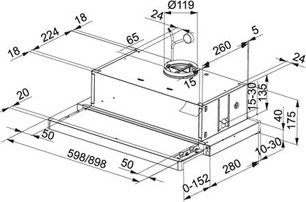 Вытяжка Франке FTC 6032 BK фото 2 в Челябинске Вытяжка Franke FTC 6032 BK фото 2 в Челябинске
