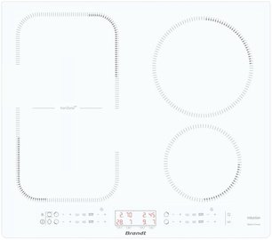 Индукционная варочная панель Brandt BPI264HSW фото в Челябинске