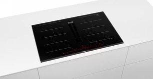 Индукционная варочная панель с интегрированной вытяжкой BOSCH PXX875D67E фото 4 в Челябинске