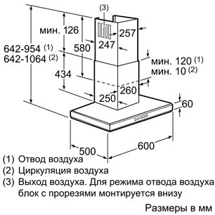 Вытяжка Нефф D76F55N0 фото 2 в Челябинске Вытяжка Neff D76F55N0 фото 2 в Челябинске