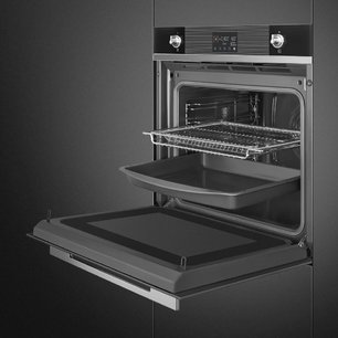 Комбинированный духовой шкаф Смег SO6102M2N фото 4 в Челябинске Комбинированный духовой шкаф Smeg SO6102M2N фото 4 в Челябинске