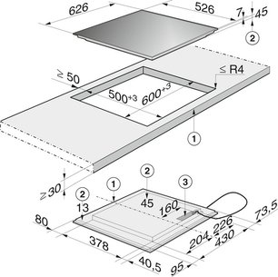 Независимая варочная панель Miele KM 6116 фото 2 в Челябинске