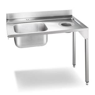 Стол с мойкой и отверстием для слива Smeg WT01R-1 фото в Челябинске