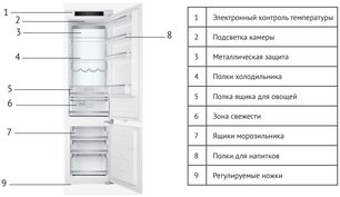 Встраиваемый холодильник Куперсберг RBN 1960 фото 3 в Челябинске Встраиваемый холодильник Kuppersberg RBN 1960 фото 3 в Челябинске