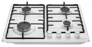 Газовая варочная панель MAUNFELD EGHE.64.3STS-EW/G фото 3 в Челябинске