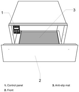 Встраиваемый подогреватель посуды Kuppersbusch CSW 6800.0 S фото 4 в Челябинске