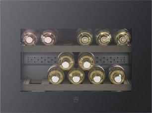 Встраиваемый винный шкаф Фауцуг WineCooler V4000 45 WC4T-51113 R черное стекло фото в Челябинске Встраиваемый винный шкаф V-ZUG WineCooler V4000 45 WC4T-51113 R черное стекло фото в Челябинске