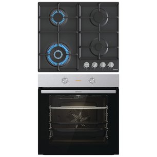 Gorenje (варочная панель GW641EXB + духовой шкаф BO6717E03X) фото в Челябинске Gorenje (варочная панель GW641EXB + духовой шкаф BO6717E03X) фото в Челябинске