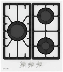 Газовая варочная панель Hyundai HHG 4333 WG фото в Челябинске