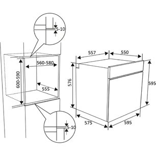 Встраиваемый духовой шкаф Брандт BOE1120X фото 4 в Челябинске Встраиваемый духовой шкаф Brandt BOE1120X фото 4 в Челябинске