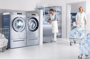 Стиральная машина Миле PW 6080 Vario LP RU сталь фото 3 в Челябинске Стиральная машина Miele PW 6080 Vario LP RU сталь фото 3 в Челябинске