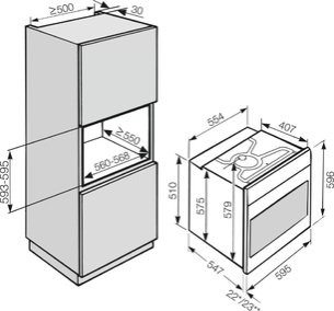 Духовой шкаф Миле H2661BP OBSW черный обсидиан фото 3 в Челябинске Духовой шкаф Miele H2661BP OBSW черный обсидиан фото 3 в Челябинске
