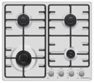 Газовая варочная панель MAUNFELD EGHE.64.3STS-EW/G фото в Челябинске