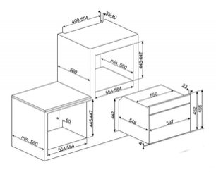 Микроволновая печь Smeg SF4800MA фото 2 в Челябинске