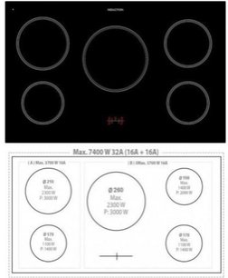 Варочный центр Lofra RSD96MFTE/5I Br фото 2 в Челябинске