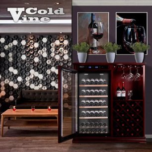 Винный шкаф Coldvine C66-WM1-BAR (Classic) фото 2 в Челябинске Винный шкаф Cold Vine C66-WM1-BAR (Classic) фото 2 в Челябинске