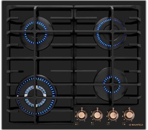 Газовая варочная панель Маунфилд EGHG.64.63CB.R/G фото в Челябинске Газовая варочная панель Maunfeld EGHG.64.63CB.R/G фото в Челябинске