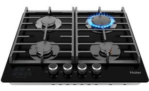 Газовая варочная панель Haier HHX-G64CNSB фото 4 в Челябинске